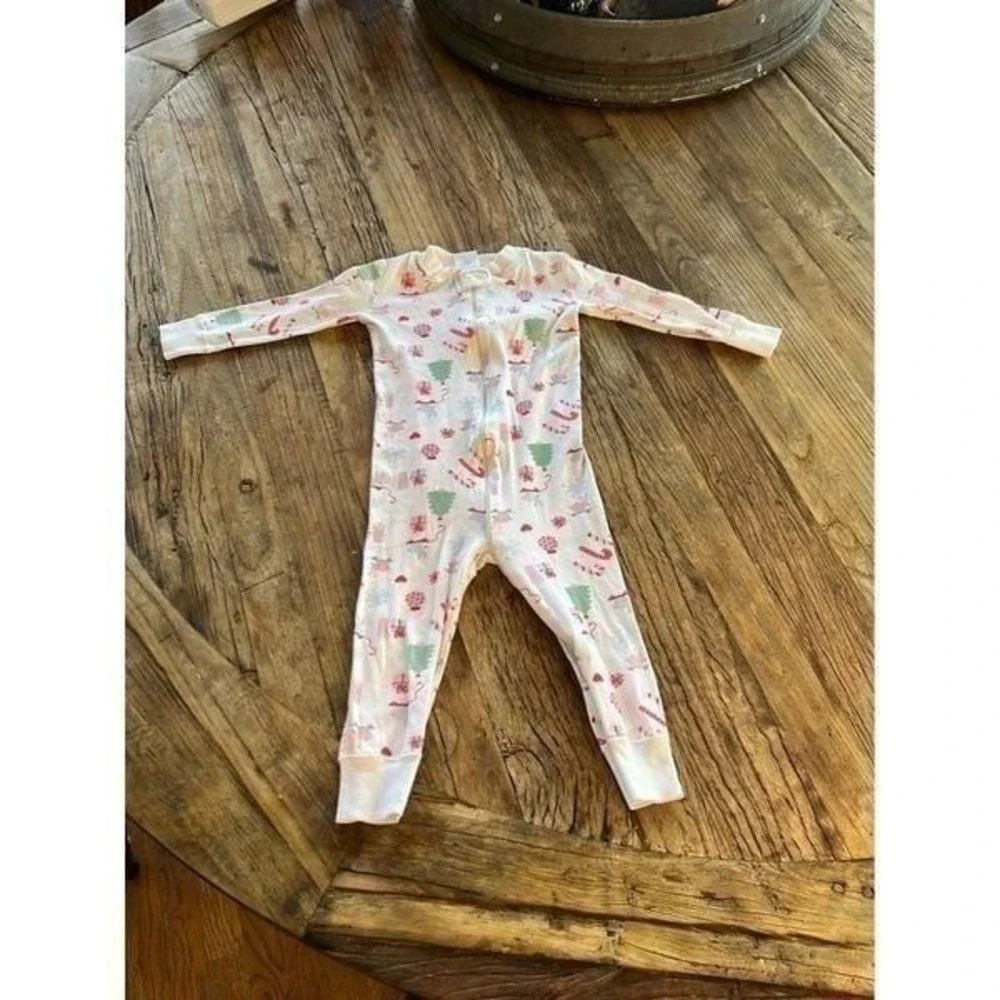 Hanna Andersson pajamas Christmas‎ girl 85 size 2